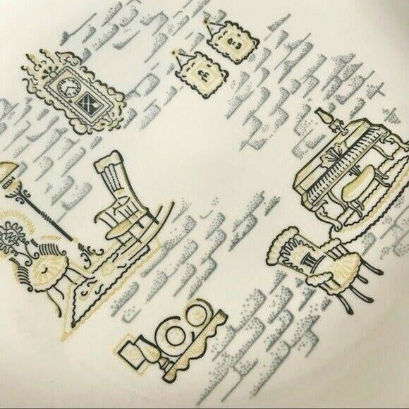 3/$20 Stetson Marcrest Vintage Gay Nineties 9.25" Oven Proof Dinner Plate - Picture 3 of 7